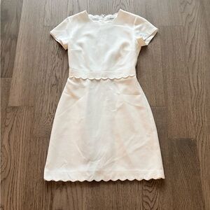 Club Monaco Scalloped Dress